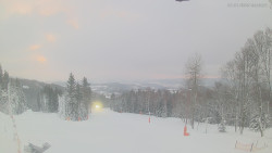 Horní část sjezdovek