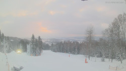 Horní část sjezdovek