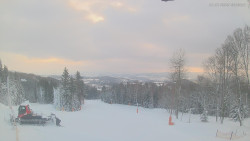 Horní část sjezdovek