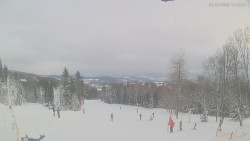 Horní část sjezdovek