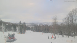 Horní část sjezdovek