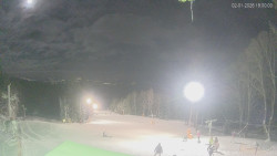 Horní část sjezdovek