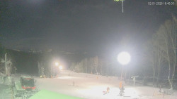 Horní část sjezdovek