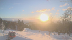 Horní část sjezdovek