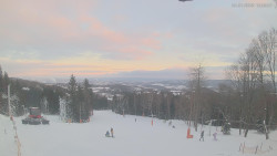 Horní část sjezdovek