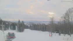 Horní část sjezdovek