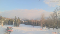 Horní část sjezdovek