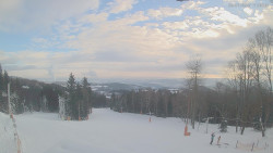 Horní část sjezdovek