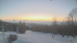 Horní část sjezdovek