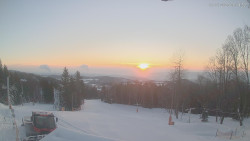 Horní část sjezdovek