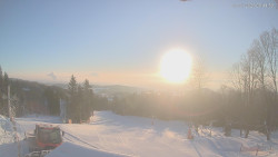 Horní část sjezdovek