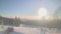 Horní část sjezdovek