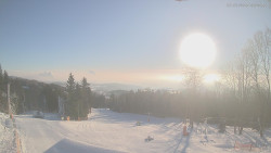 Horní část sjezdovek