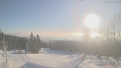 Horní část sjezdovek