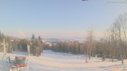 Horní část sjezdovek