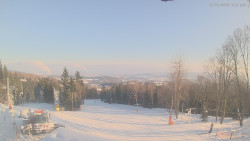 Horní část sjezdovek