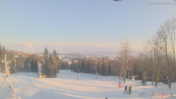 Horní část sjezdovek