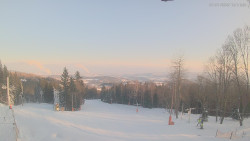 Horní část sjezdovek