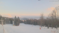 Horní část sjezdovek