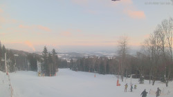 Horní část sjezdovek