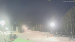 Horní část sjezdovek