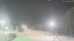 Horní část sjezdovek