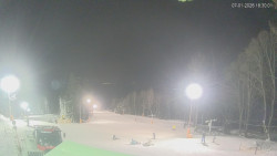 Horní část sjezdovek