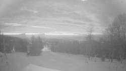 Horní část sjezdovek