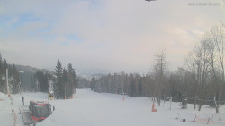 Horní část sjezdovek