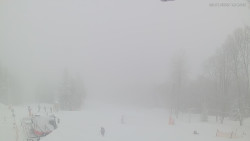 Horní část sjezdovek