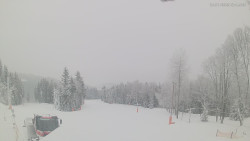 Horní část sjezdovek