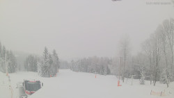 Horní část sjezdovek