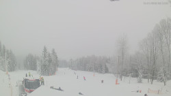 Horní část sjezdovek