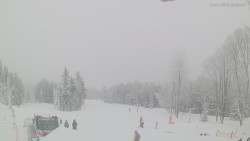 Horní část sjezdovek