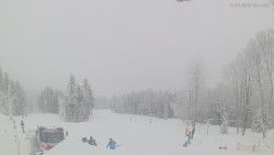 Horní část sjezdovek