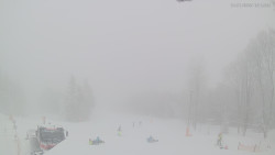 Horní část sjezdovek