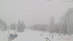 Horní část sjezdovek