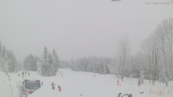 Horní část sjezdovek