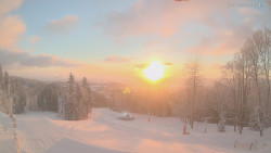 Horní část sjezdovek