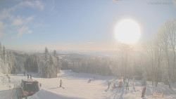 Horní část sjezdovek