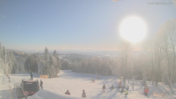 Horní část sjezdovek