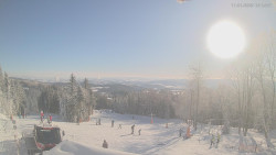 Horní část sjezdovek