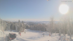 Horní část sjezdovek