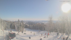 Horní část sjezdovek