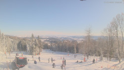 Horní část sjezdovek