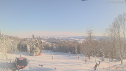 Horní část sjezdovek