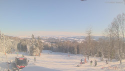 Horní část sjezdovek