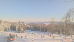 Horní část sjezdovek