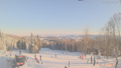 Horní část sjezdovek