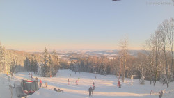 Horní část sjezdovek